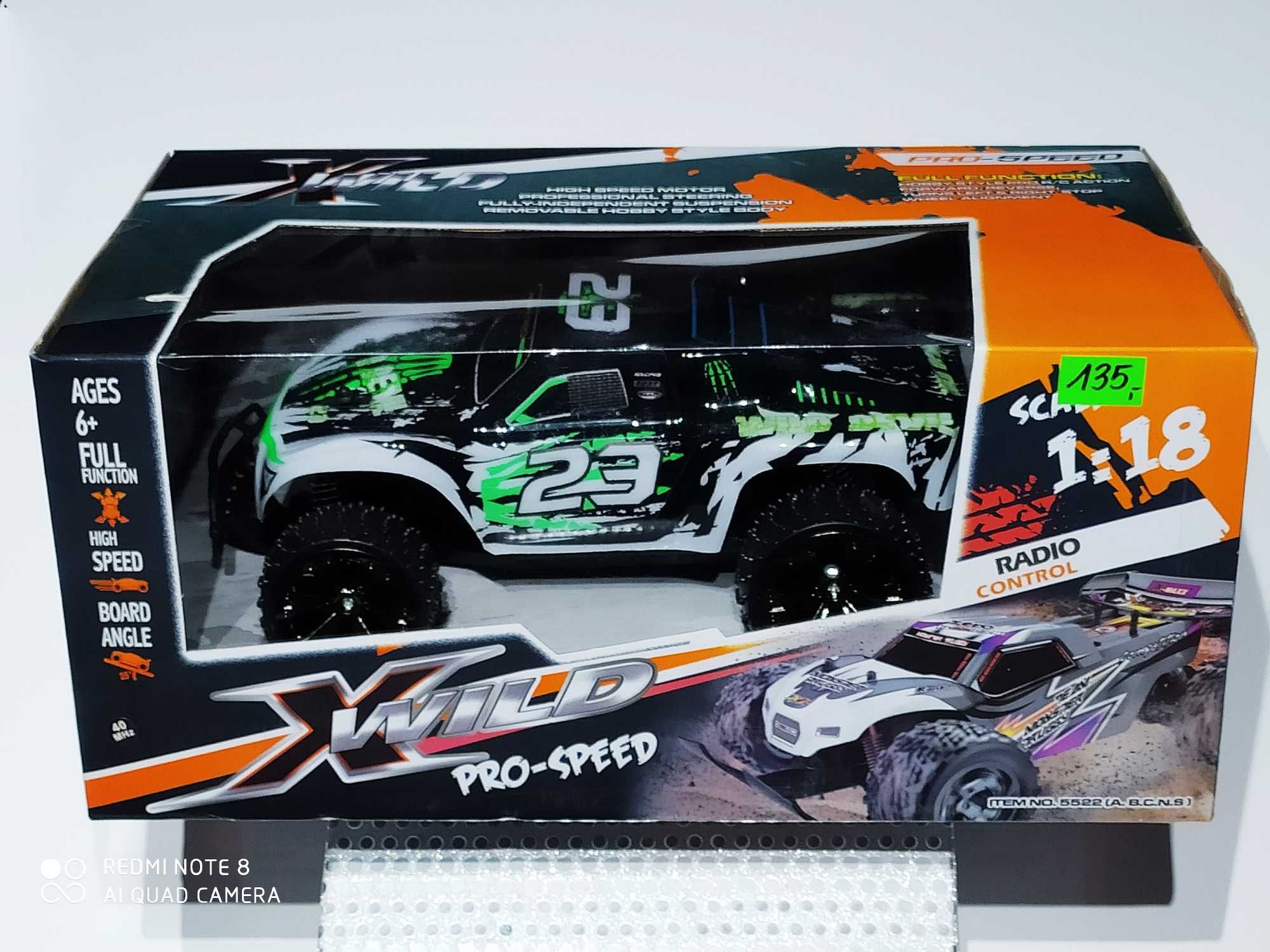 Wild pro-speed auto zdalnie sterowany terenowy duży