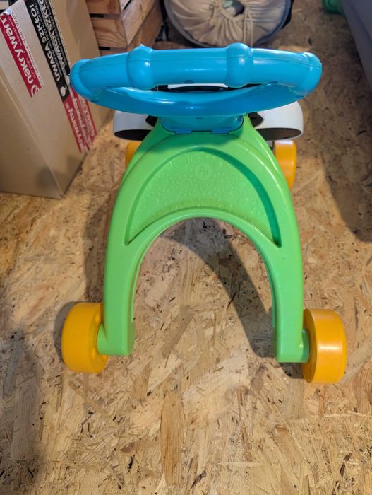 Pchacz jeździk chodzik zeberka Fischer Price działający