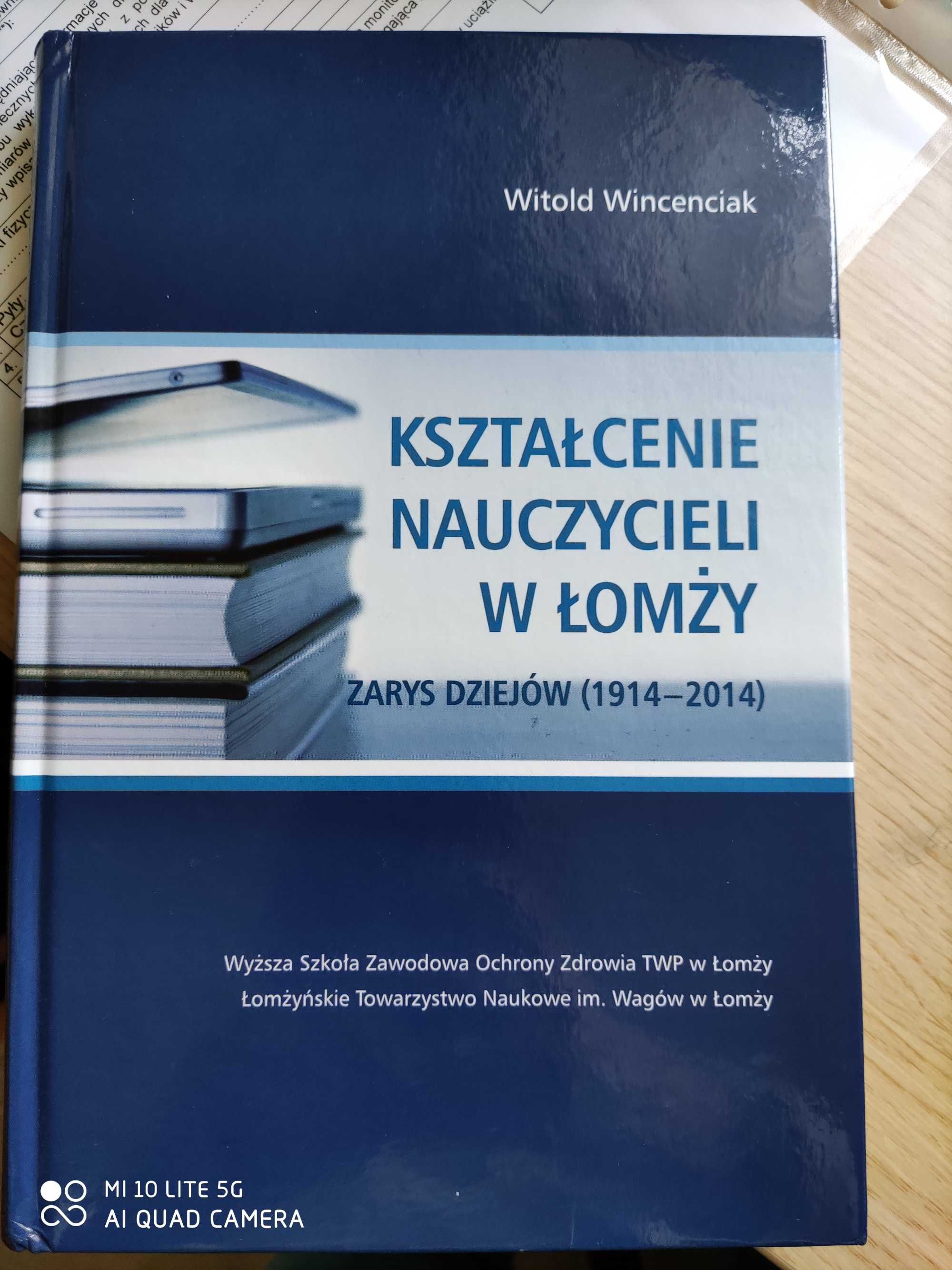 Książka kształcenie nauczycieli w Łomży