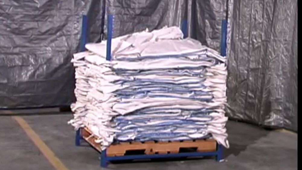 Worki Big Bag Bagi 4-uchwyty 1000kg na Zboże Groch Kamień Fasole