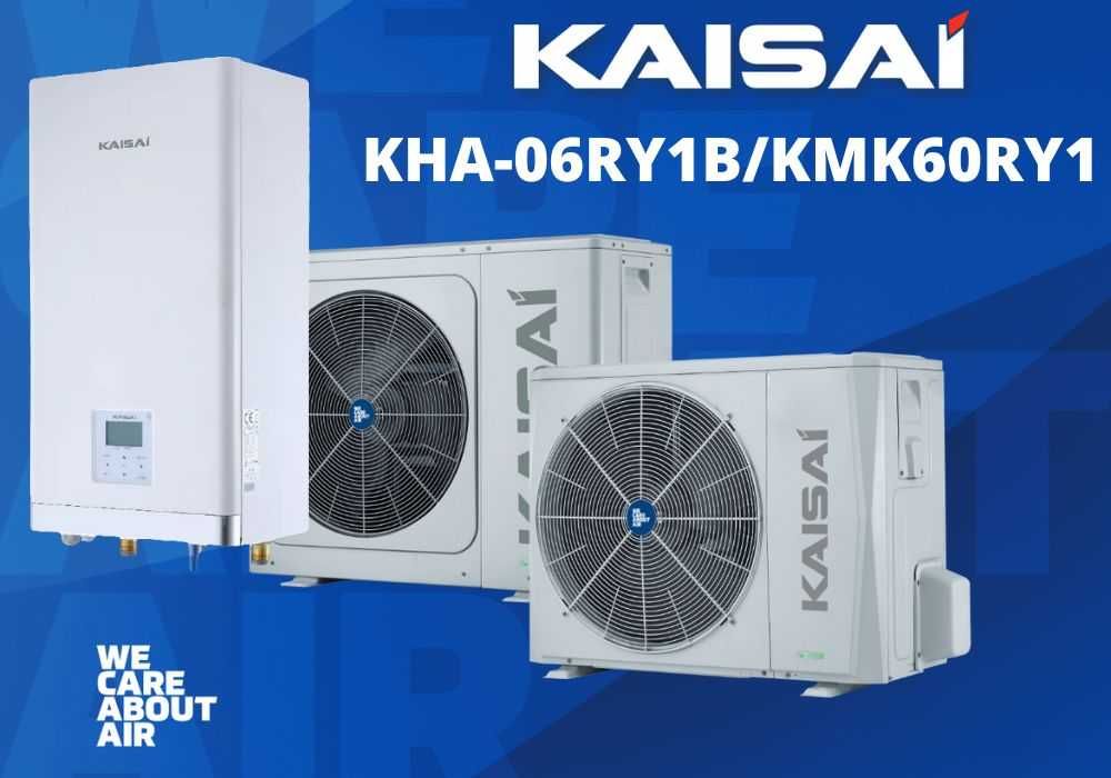 POMPA CIEPŁA KAISAI SPLIT 6kW KHA-06RY1B  (Dofinansowanie !!)