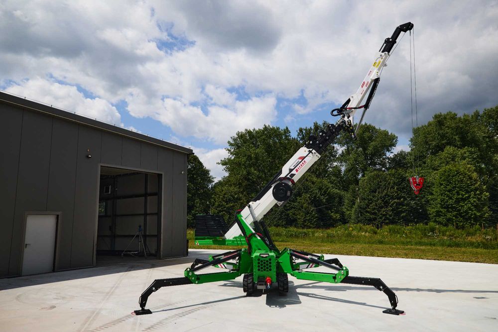 Mini żuraw TB10002 zasięg 23.5m, udźwig 6000kg, PICK&CARRY 1800kg