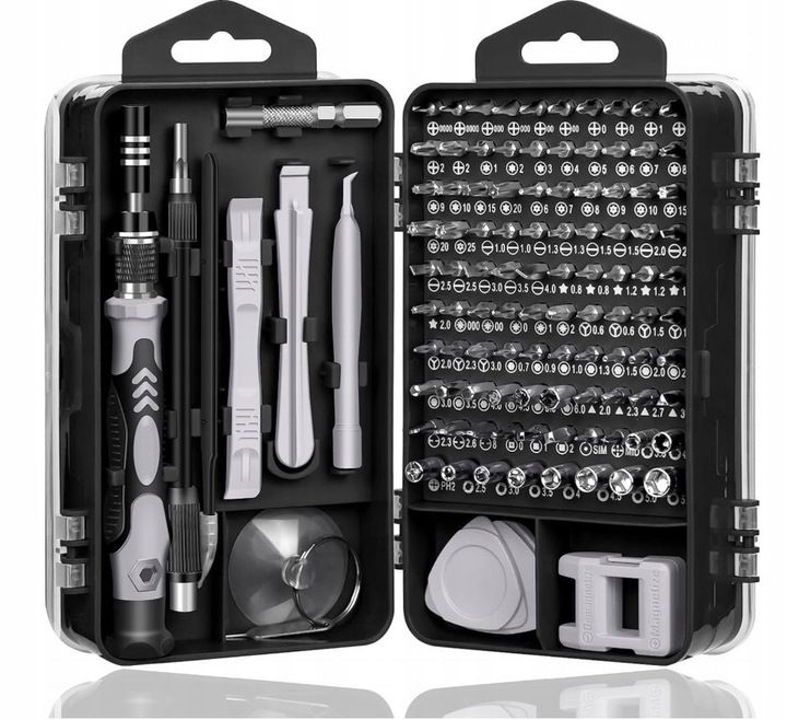 Klucze 115w1 Zestaw Precyzyjnych Śrubokrętów Torx Wkrętak