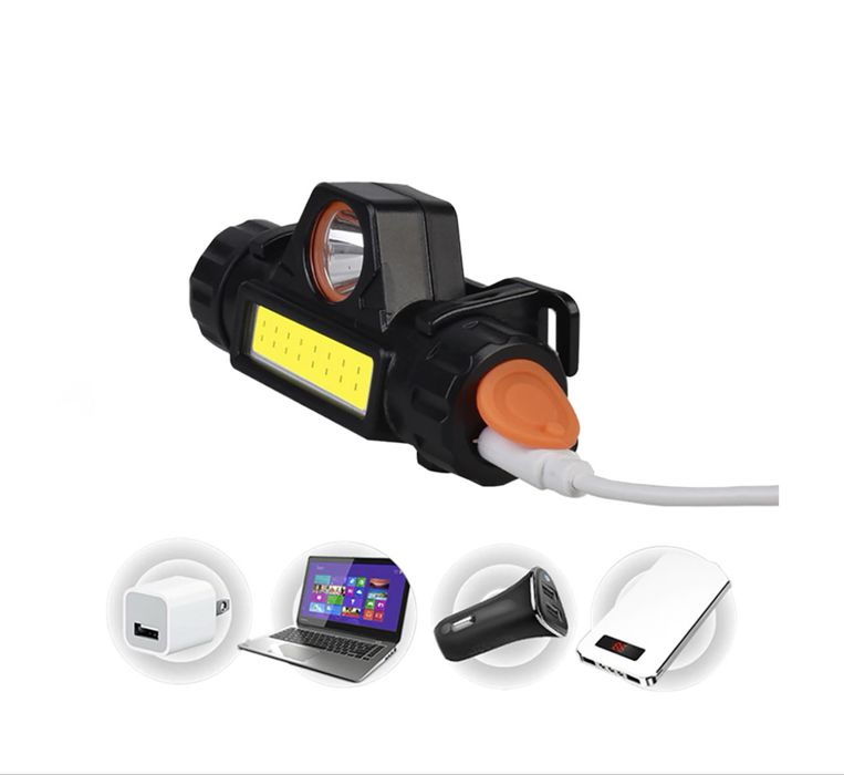 Налобний ліхтарик з магнітами