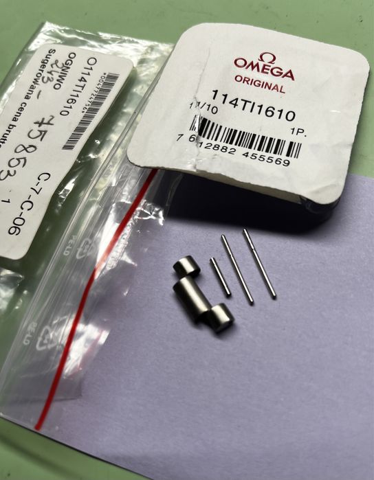 Omega 114TI1610 ogniwo tytanowe Seamaster