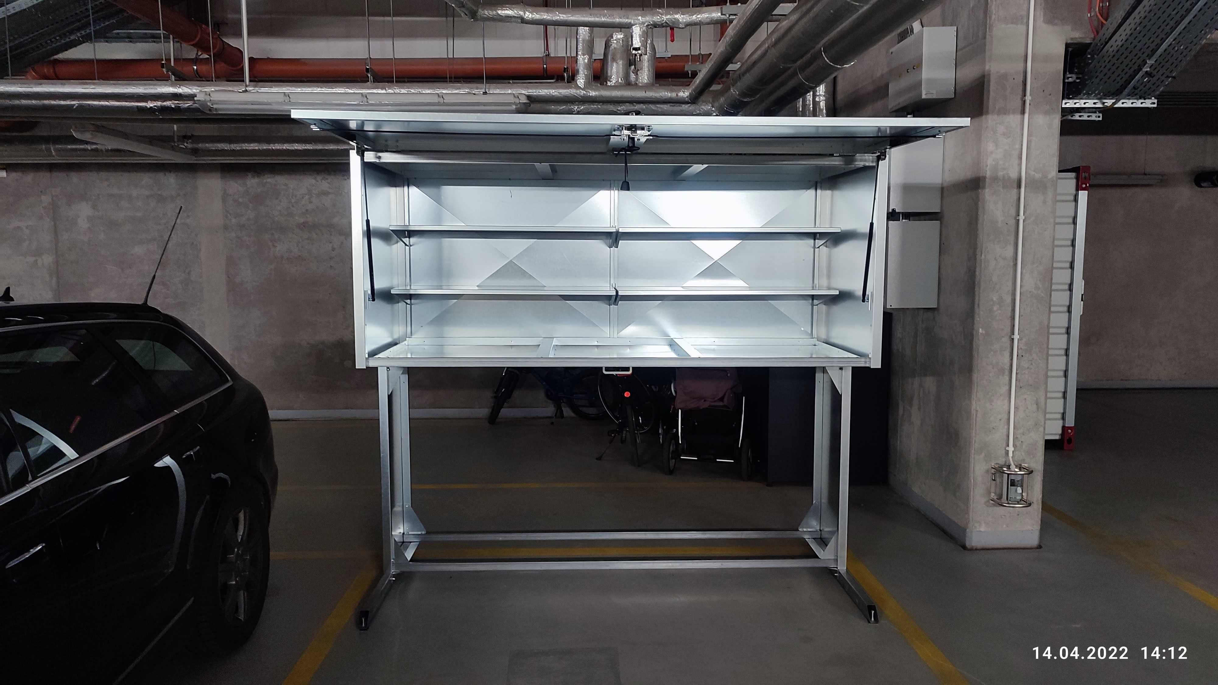 PROMOCJA box rowerowy, przechowywanie w piwnicy, schowek garażowy