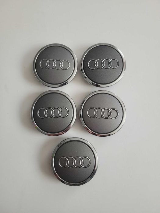 AUDI Dekielki felg oryginalne 69mm 4szt.+ 1 gratis