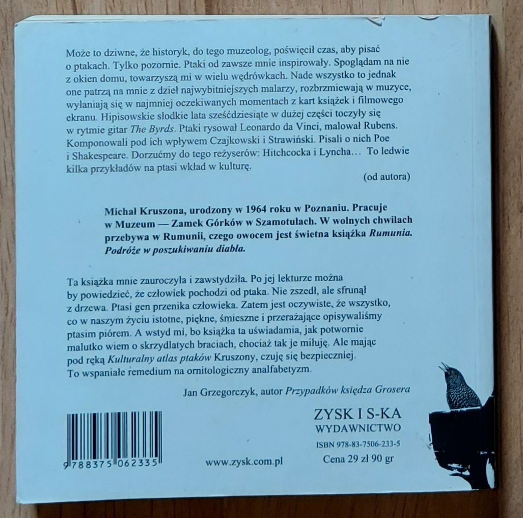 Ornitologia Ptaki Atlas Kulturalny atlas Kruszona kpl 2 *