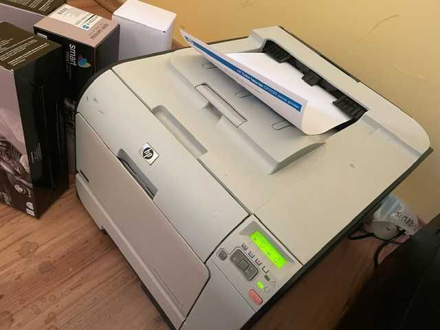 Drukarka laser KOLOR HP CP 2025 sieć, USB, duplex + kpl nowych tonerów