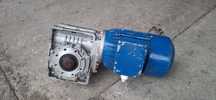 Silnik 0.75kw|1380ob.|220/380V|+Przekładnia