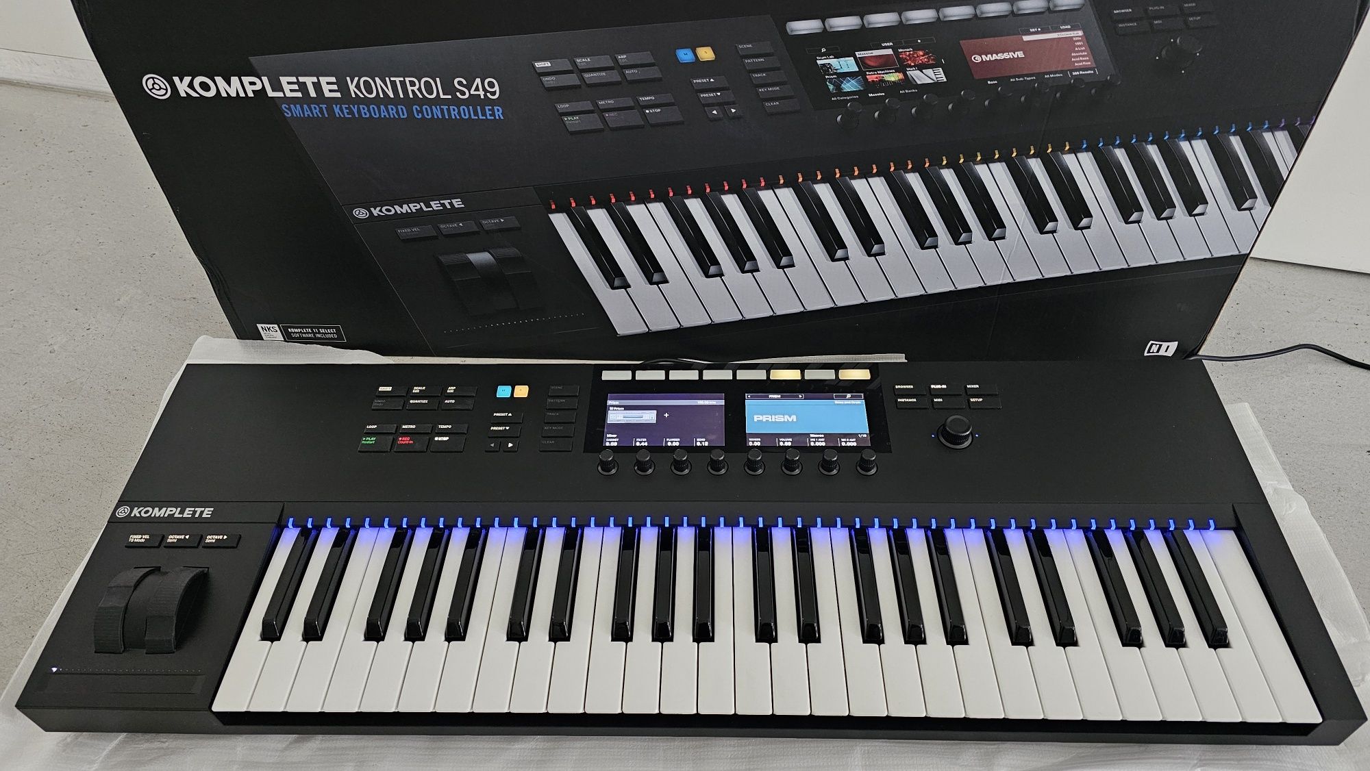 Klawiatura NI Komplete Kontrol S49 MK2 idealna NOWA Native Instrument