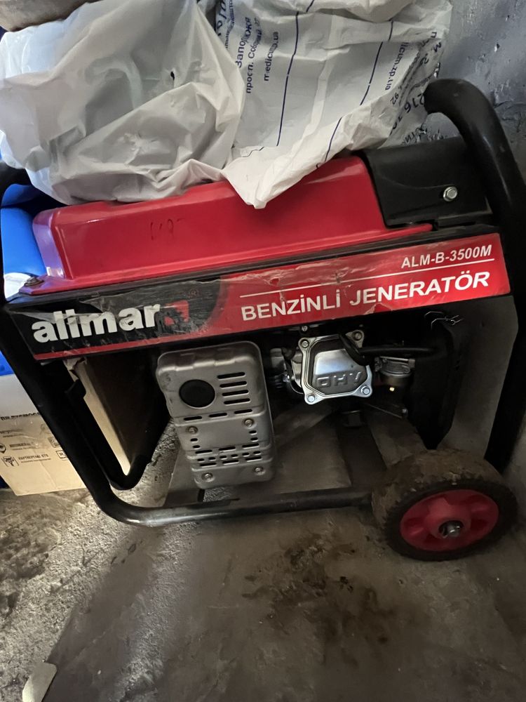 Генератор Бензиновый Alimar Alm-B-3500 M 2.4 kvt