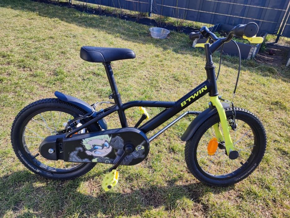 Rower dziecięcy btwin Decathlon 16 cali