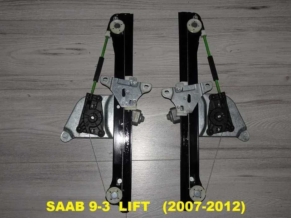 Podnośnik Mechanizm Szyby Saab 93 9-3 II Lift Tył Lewy 07-12 [5a]