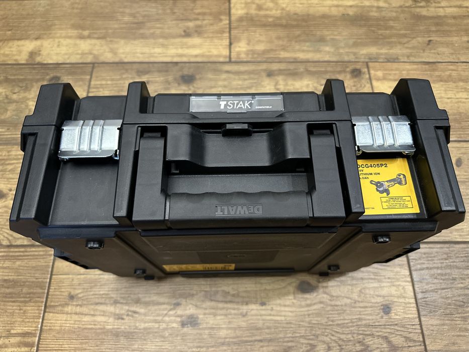 Walizka skrzynka TSTak DeWalt na szlifierkę kątową DCG405