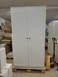 Szafa dwudrzwiowa fronty MDF lakierowany Biała 113x62.5xH212cm Nowa