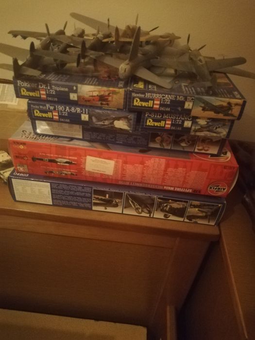 Aviões - Kit de Aeromodelismo 7 unidades