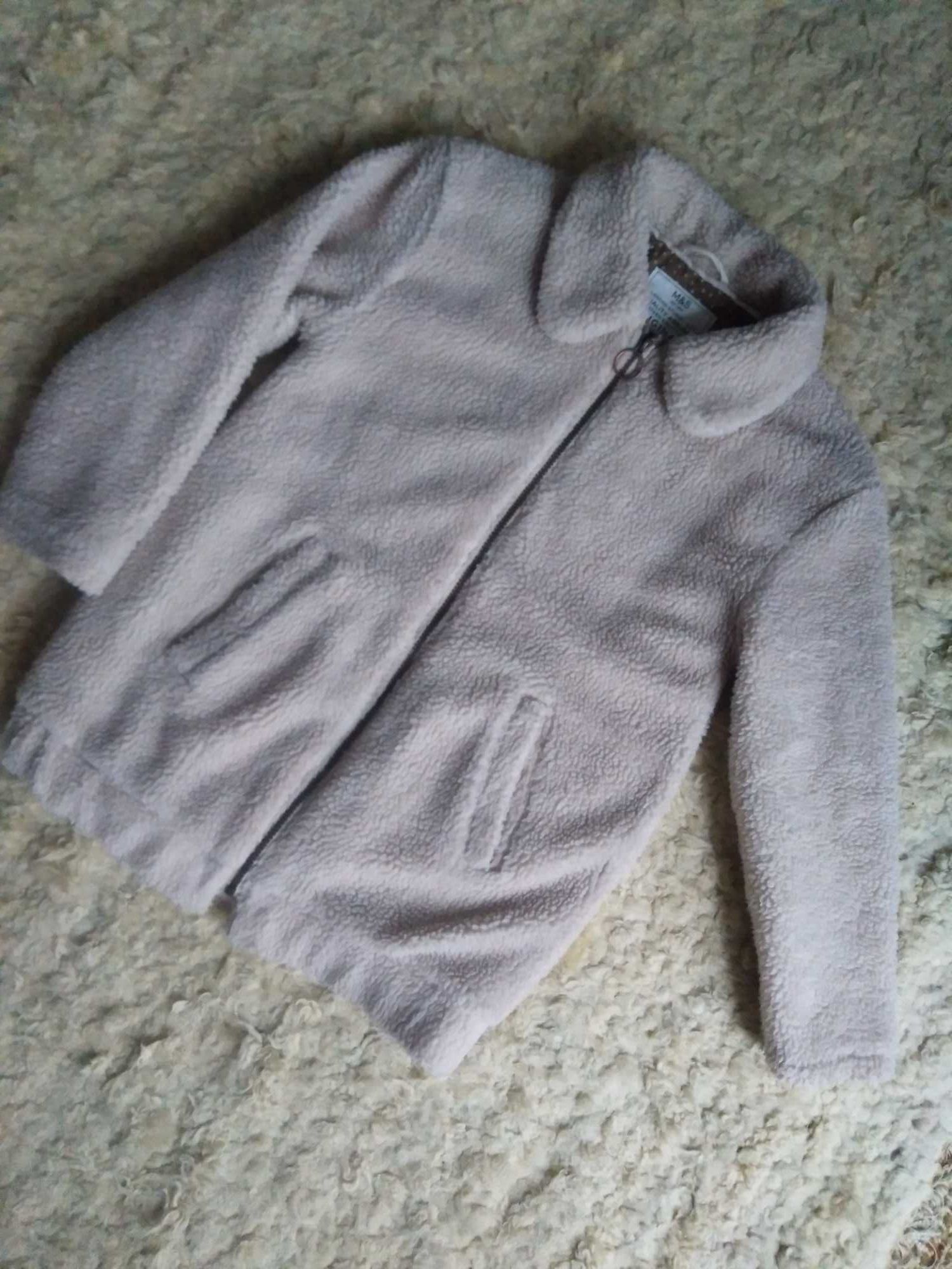 M&S kurtka dziewczęca zimowa wiosenno-jesienna z miśka 11-12 lat 152cm