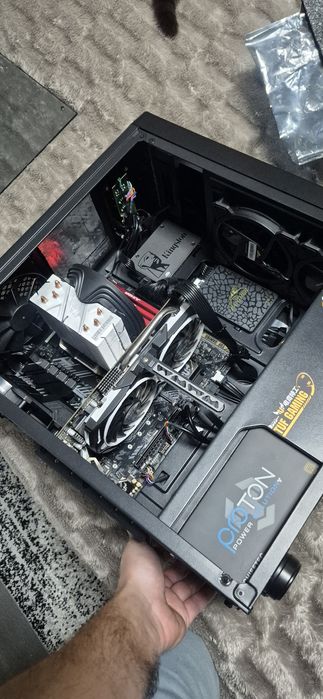 Материнська плата Аsus B450+raizen 52600+ RX570/ 8gв комплект.