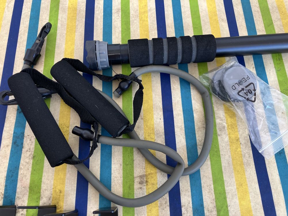 Barra de exercicios para entreporta