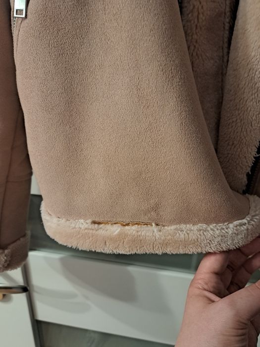 Ramoneska kurtka futerko kożuszek