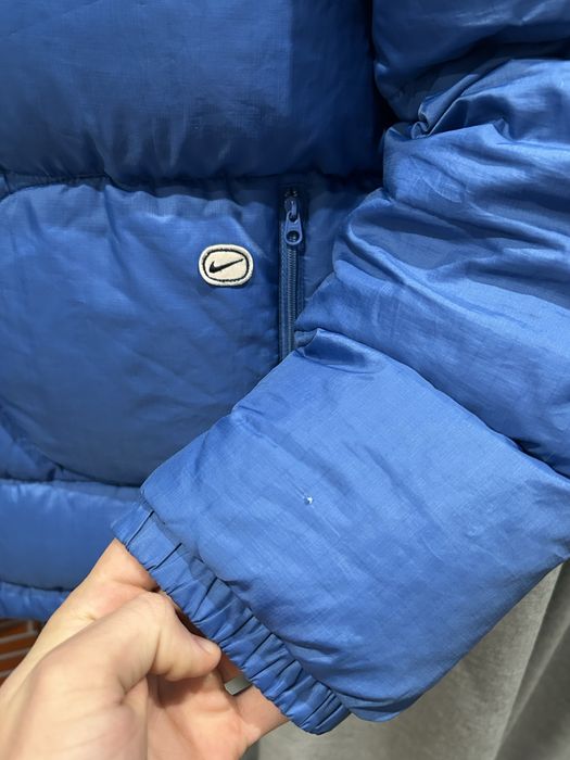 Пуховик nike vintage синій М