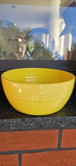 Misa ceramiczna żółta