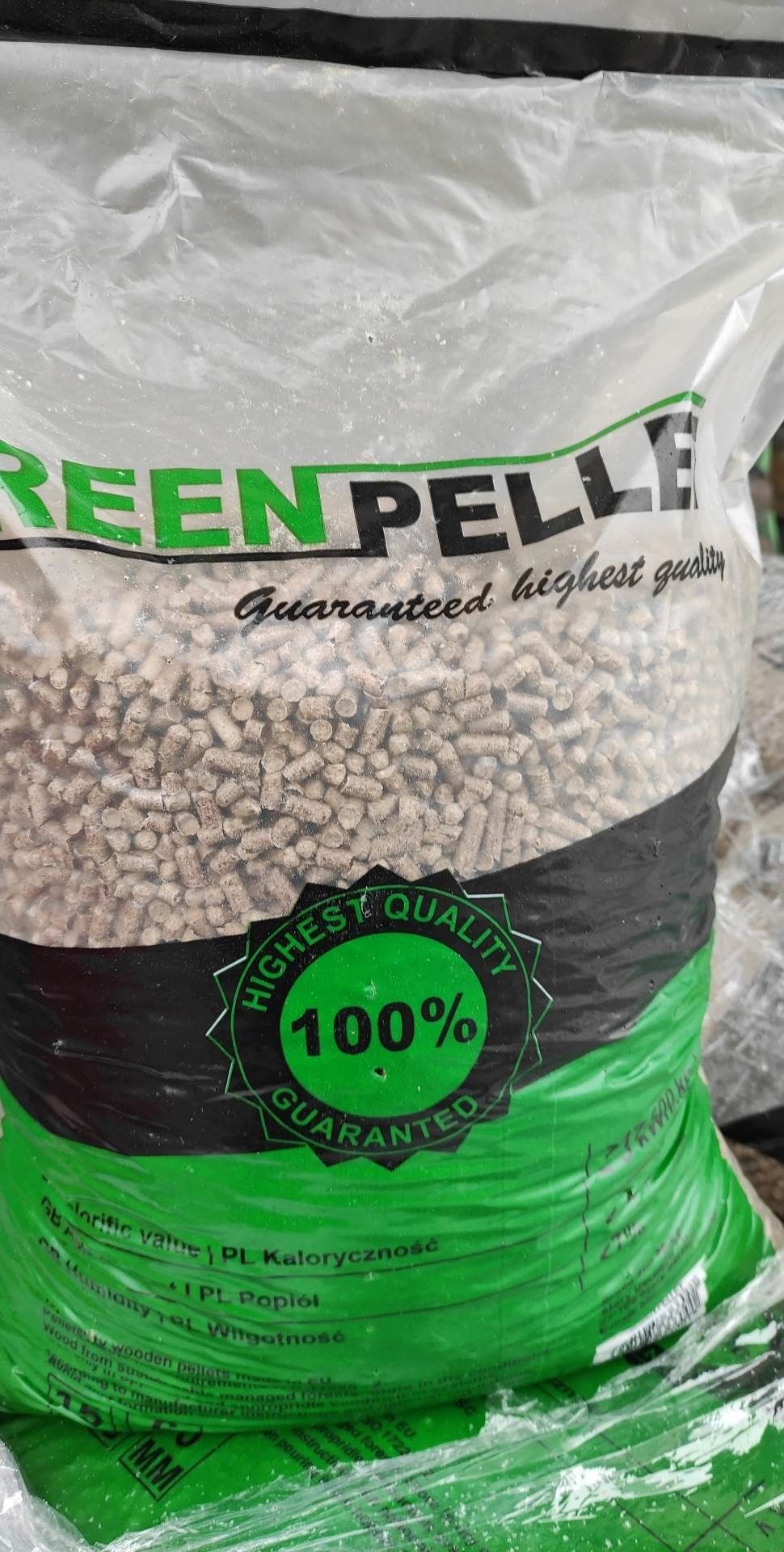 Pellet drzewny Green pellet