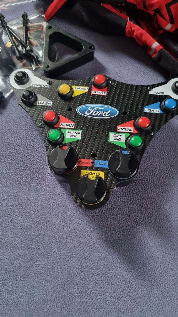 Simline Fiesta WRC button box . Simucube , Simracing .