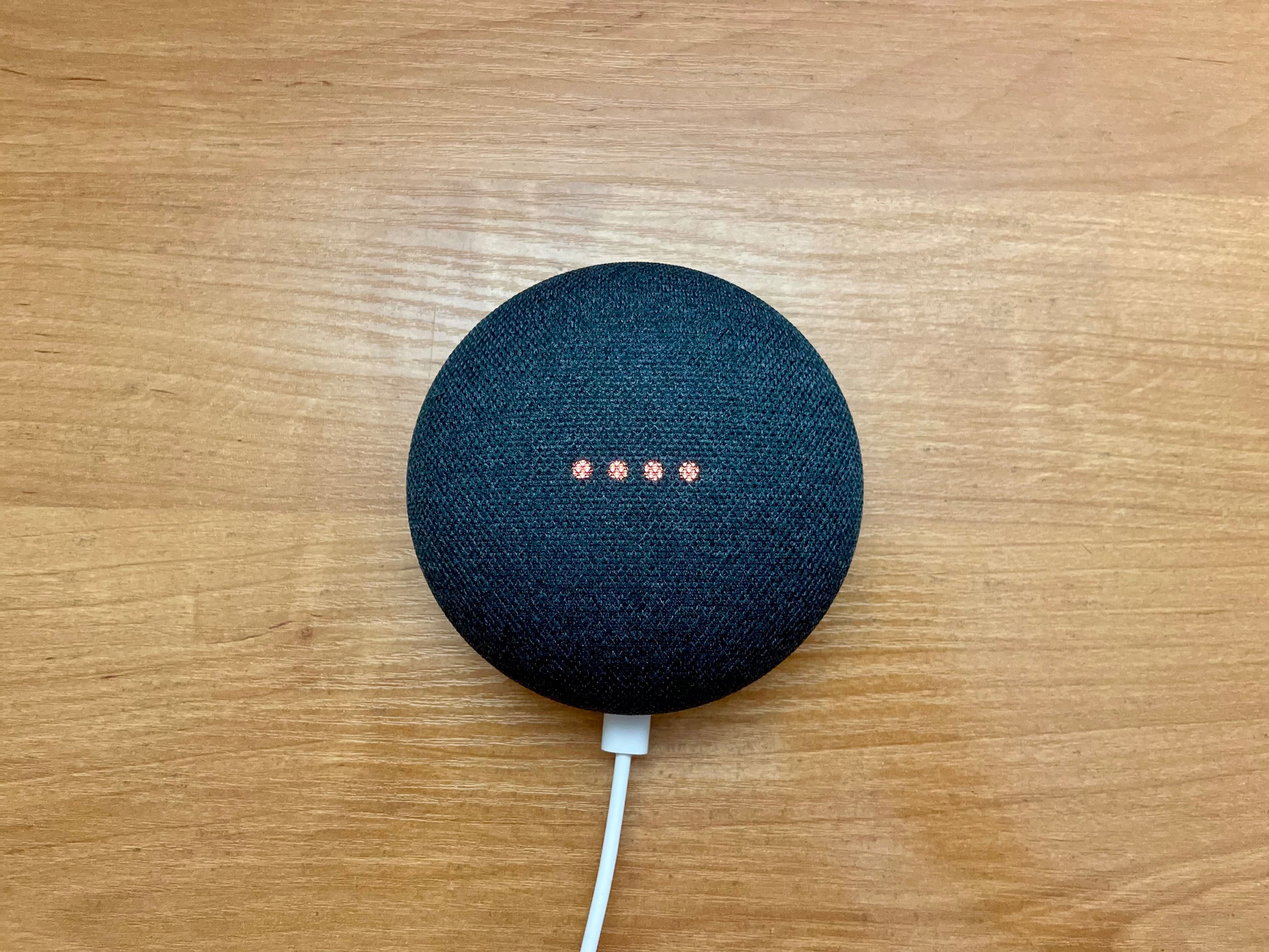 Google Home Mini Smart Speaker Assistant Model 10395A (Charcoal)