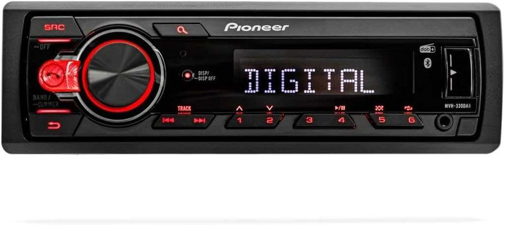 Radio Samochodowe Pioneer MVH-330DAB MP3 USB AUX 4x50W