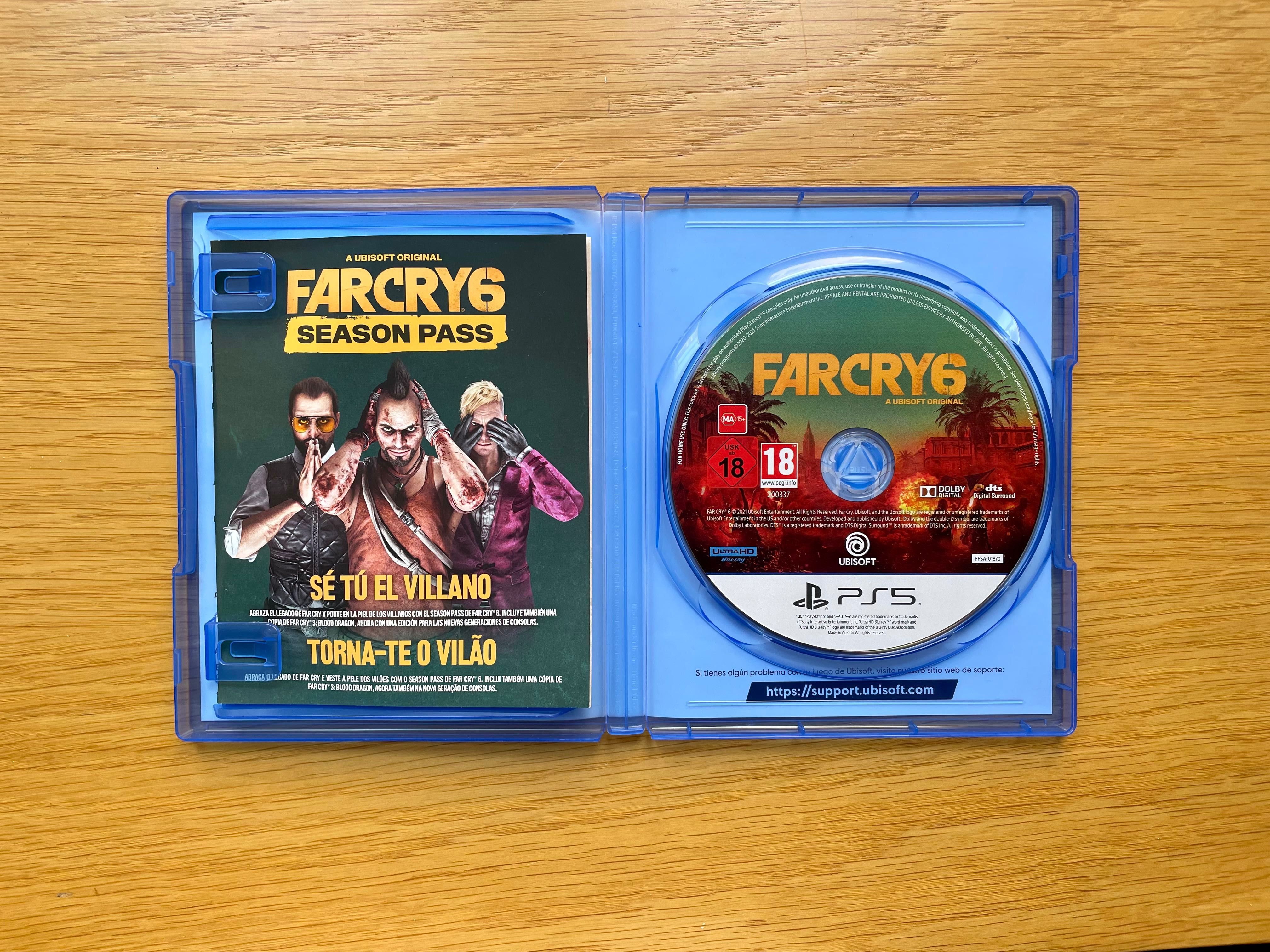 Far Cry 6 - PS5 (Vendo ou troco por Ratchet e Clank)