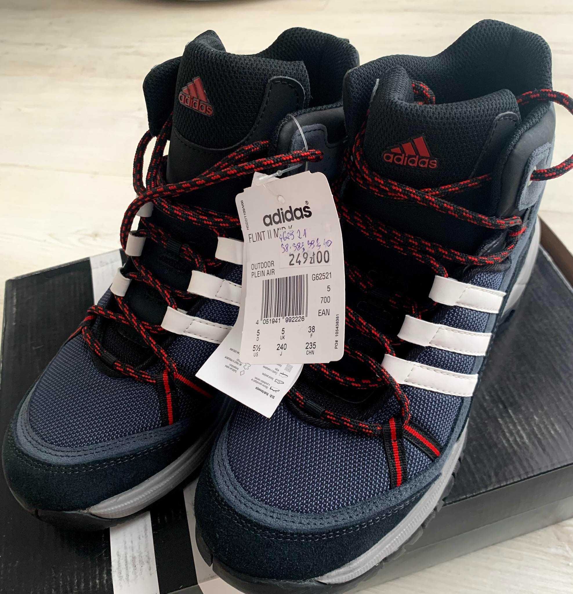 Nowe buty adidas Flint II Mid rozm.38