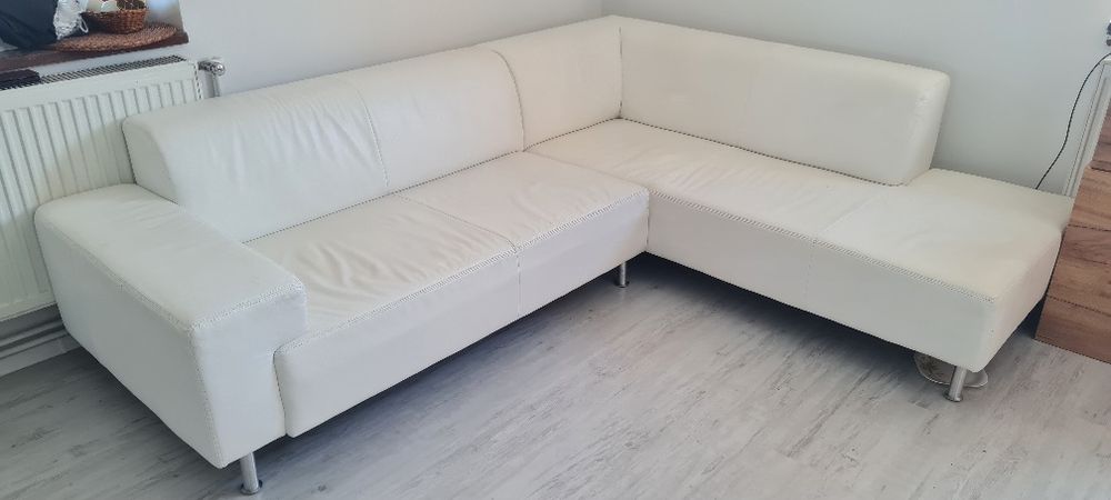 Narożnik że  skóry  naturalnej