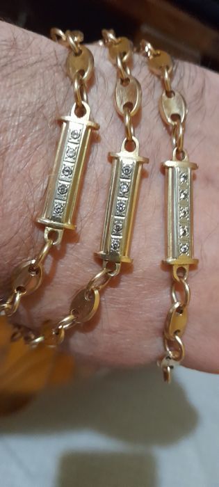 Золотая цепь BARAKA 86,54 г.