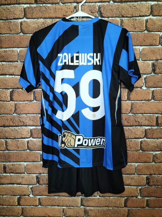 Strój piłkarski dziecięcy Inter Mediolan Zalewski rozm. 158
