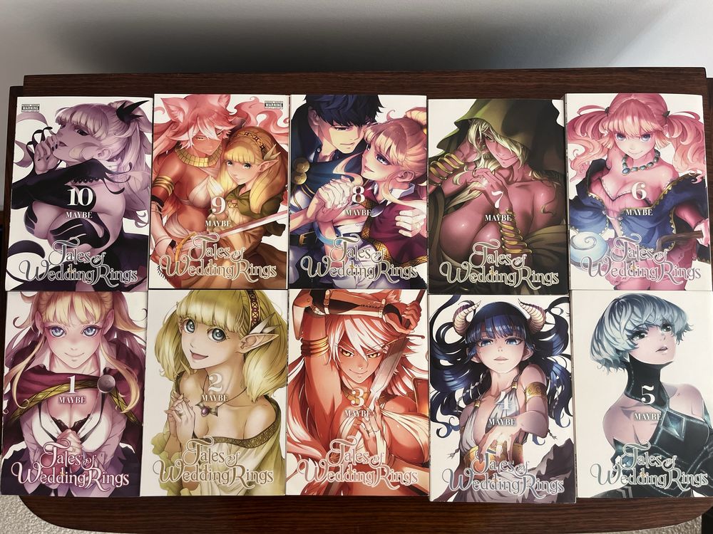 Manga- Tales of Wedding Rings Vol 1 a 10 | Excelente Estado!