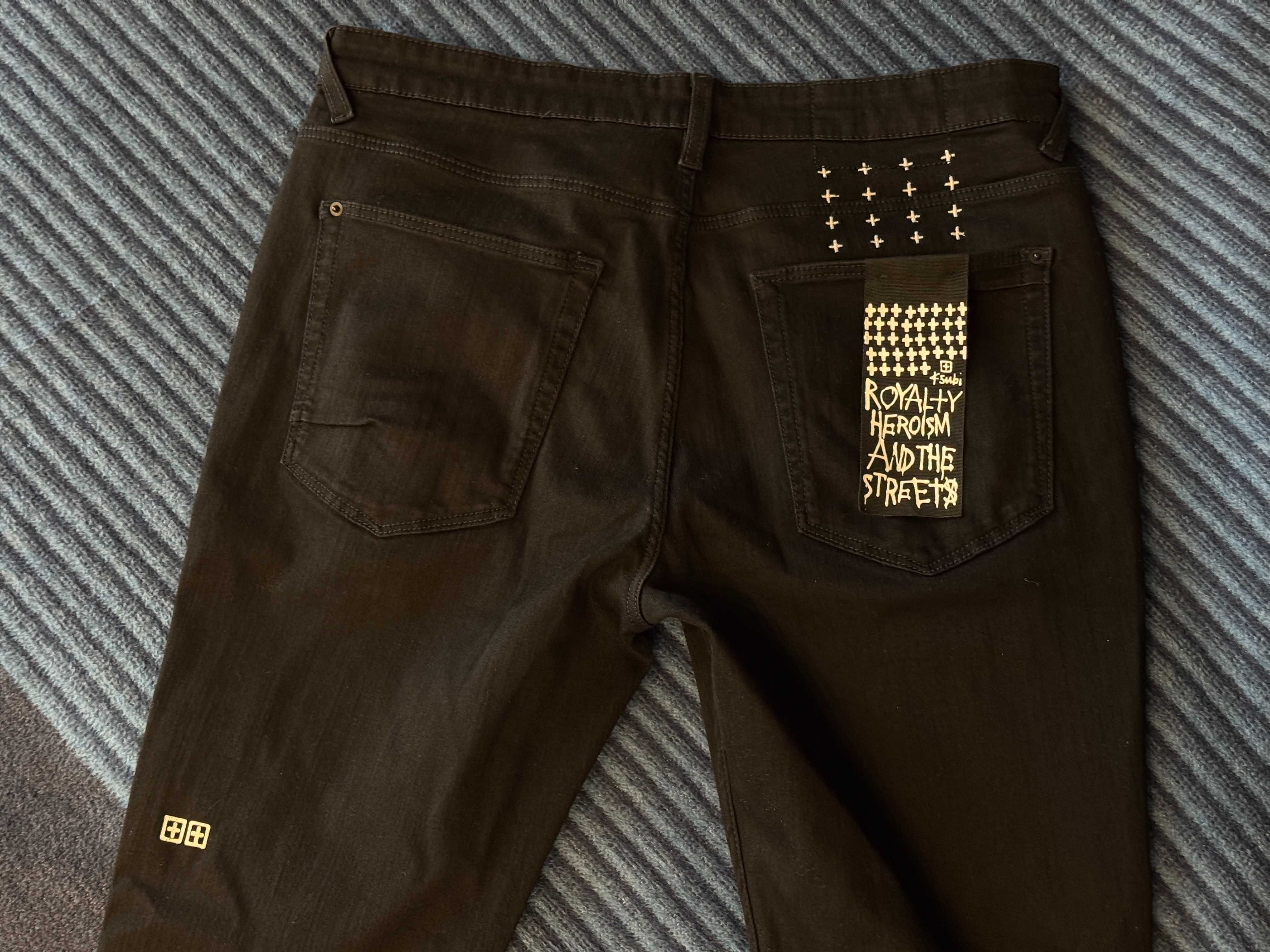 Джинсы Ksubi Van Winkle Black Rebel Size 34