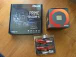 Motherboard B450M-K, Processador Ryzen5 2600 e Memórias DDR4 de 16Gb