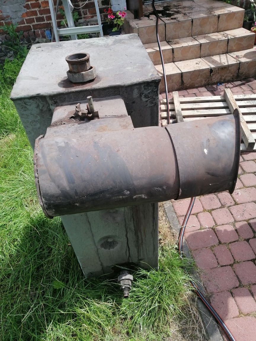 PIEC CO węgiel i drzewo