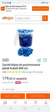 Sprzedam system poziomowania płytek