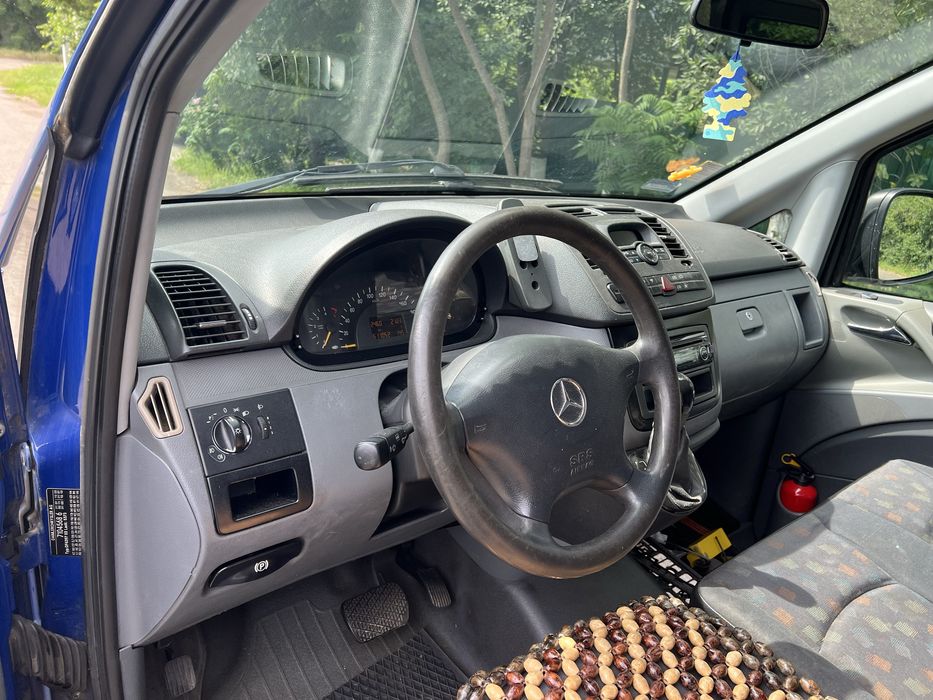 Розборка Vito W639 бампер крила капот фари дверка ляда сидіння