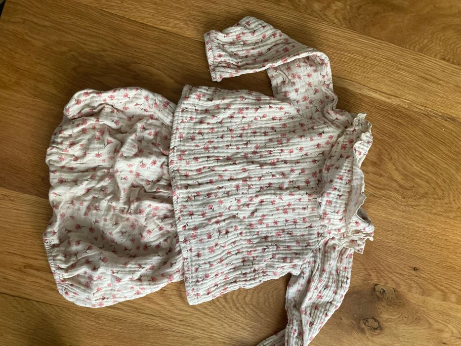 Komplet muslinowy Zara rozm 80