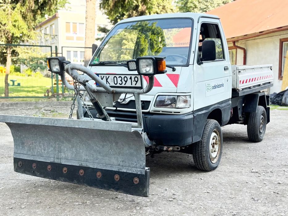 Piaggio  PFAU PIAGGIO pojazd do odśnieżania z pługiem
