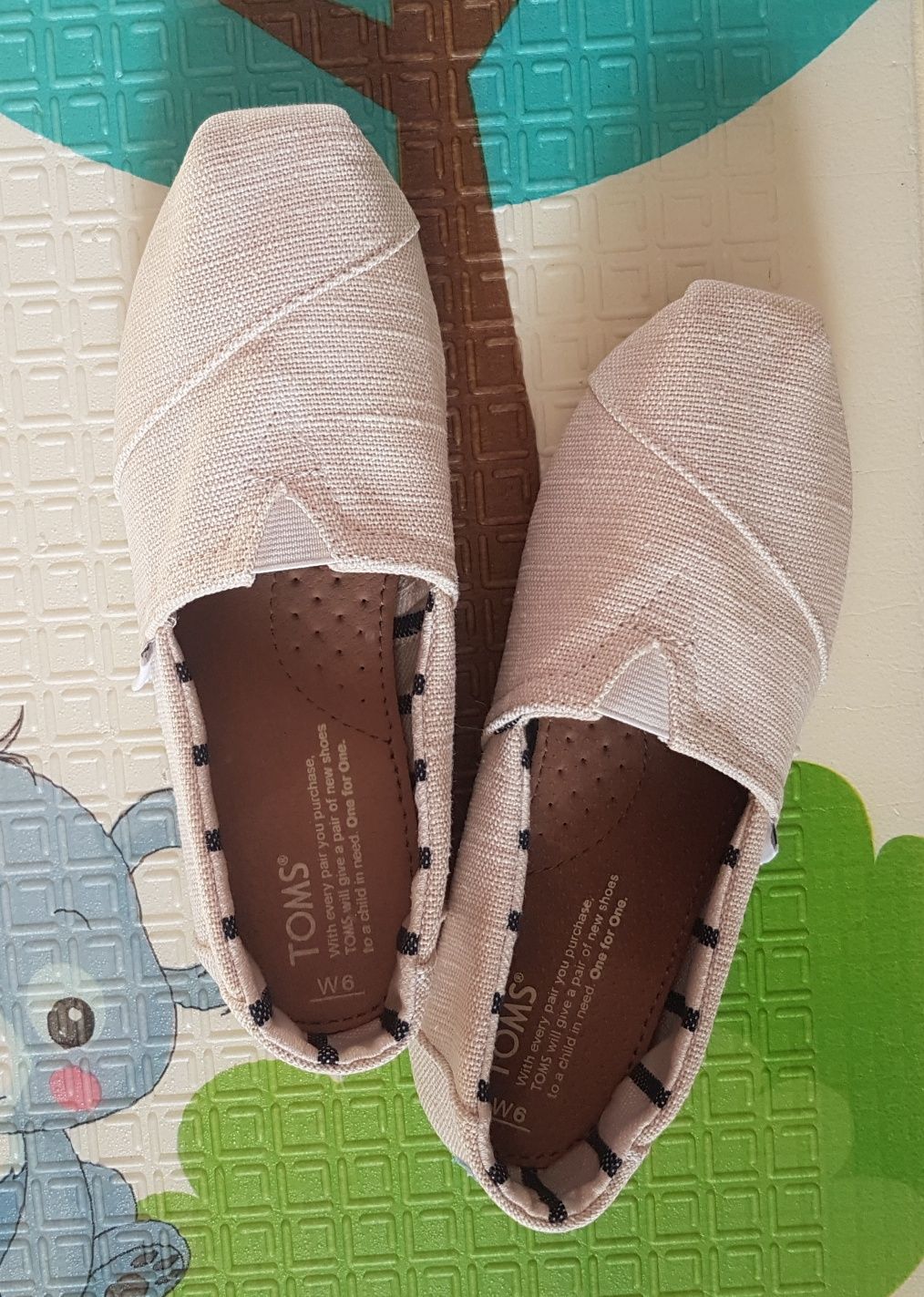 Еспадрилі/ мокасіни/ туфлі Toms, 23 см.