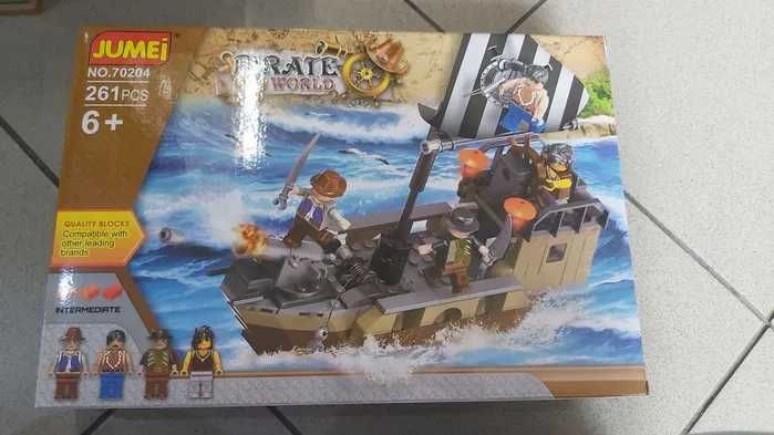 Jumei klocki lego pirate World Świat Piratów 261 elementów U TIGERA sk