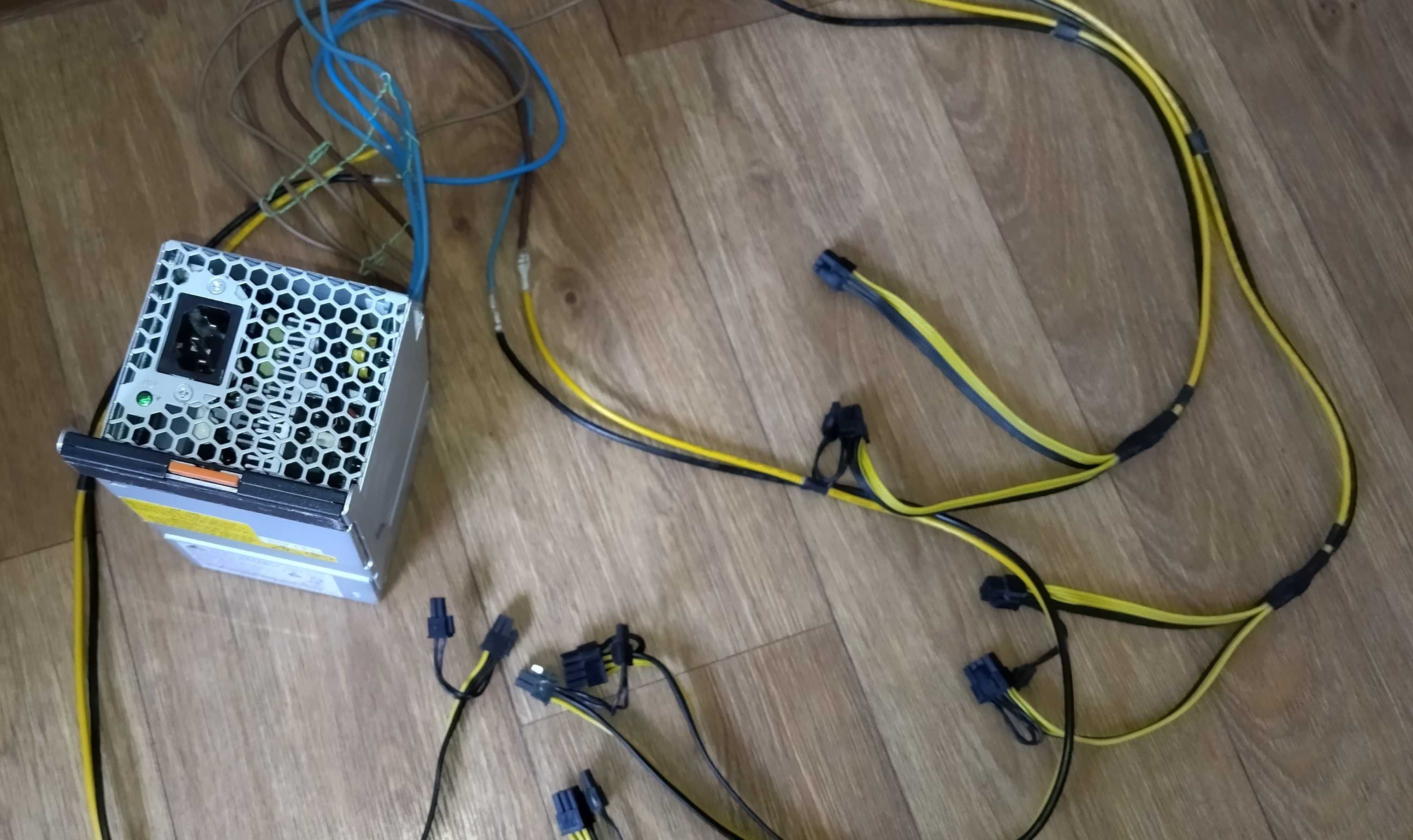 БП Delta Electronics DPS-1300 - (Без желто-черных кабелей)