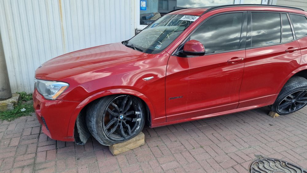 BMW X3 F25 m paket шрот розборка запчасти бмв х3 ф25 фара капот бампер
