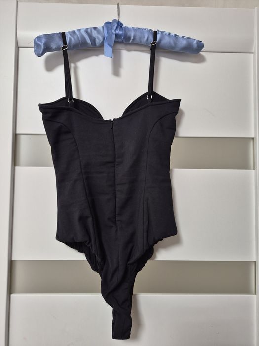 Чорний класичний боді Xs