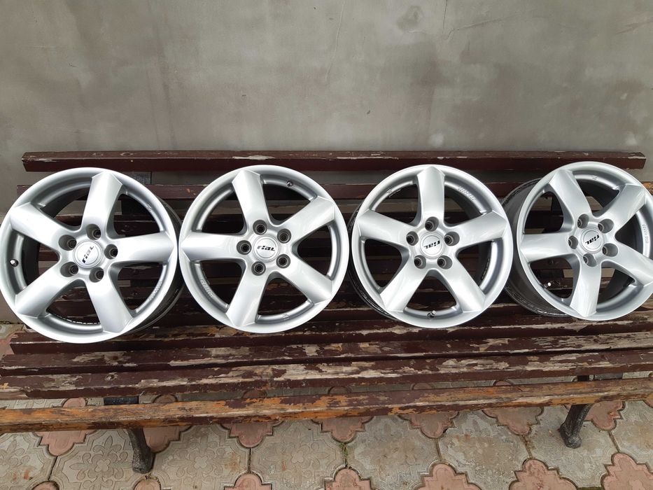 Диски 5 112 r16 rial audi vw mercedes